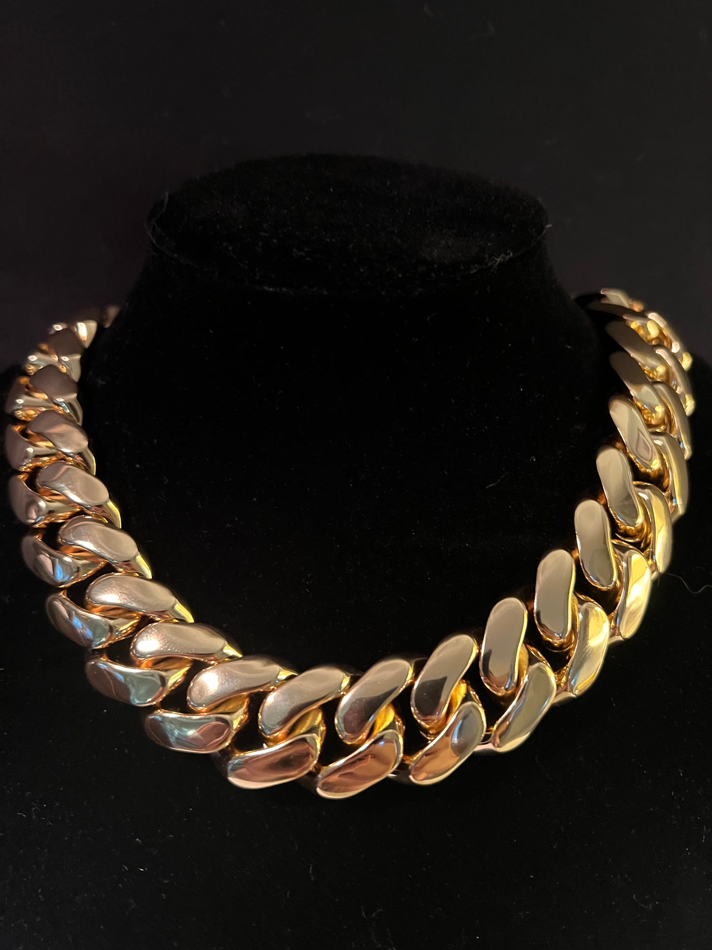 20mm 18in. 14k Gold Miami Cuban Chain